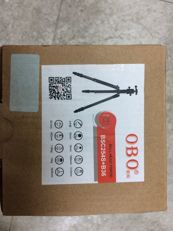 [不專業開箱] 超冷門品牌腳架 OBO BS254C + B36