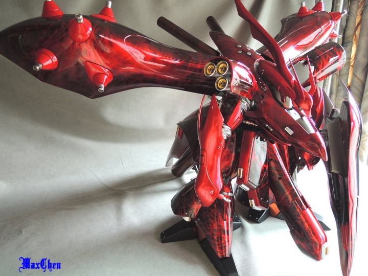 1/100 Re-born 夜鶯 - 亂亂亂塗裝版