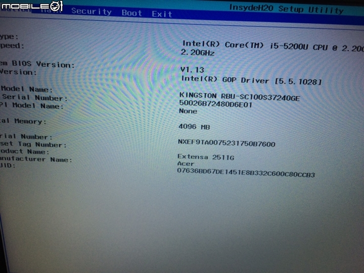 Acer EX5211G自拆改ssd分享 也有些問題需請益