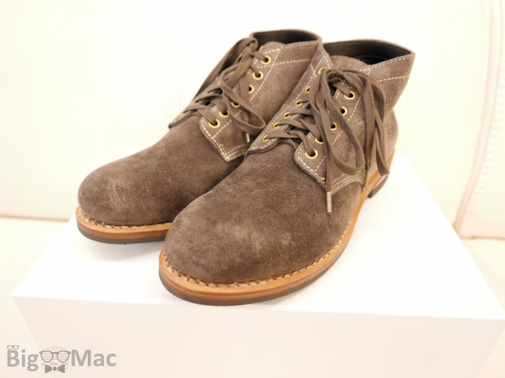 [開箱] Visvim Brigadier Boots Mid-Folk