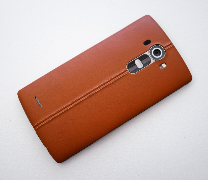 [分享] LG G4 皮後蓋 黑/橘 /藍/ 棕
