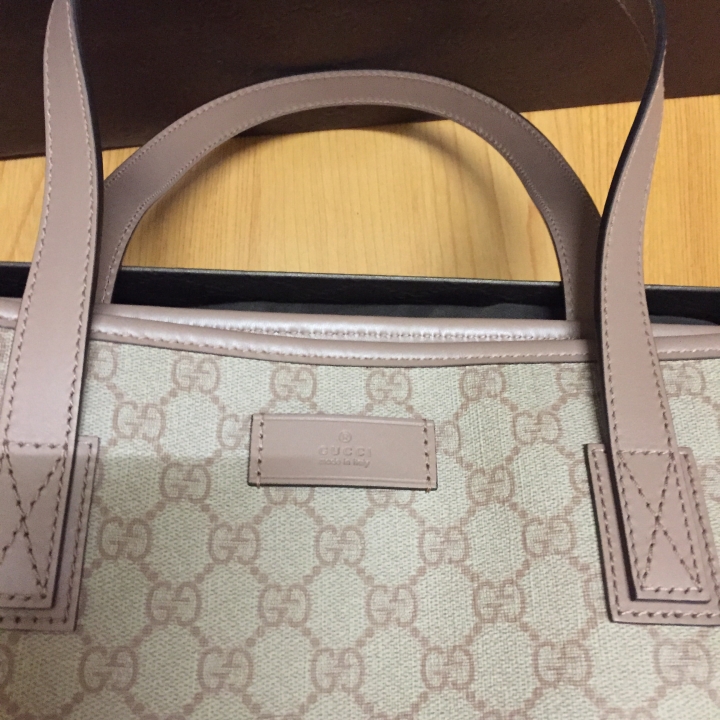 「開箱」Gucci 2015初秋 淡粉色 遲來的情人節禮物