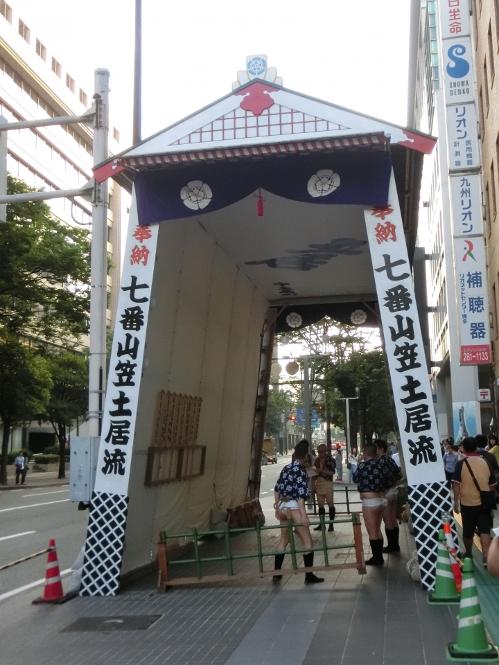 2015日本Wwoofing跳島自由行-九州 博多祇園山笠 祭典