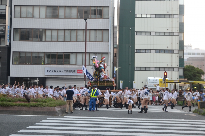 2015日本Wwoofing跳島自由行-九州 博多祇園山笠 祭典