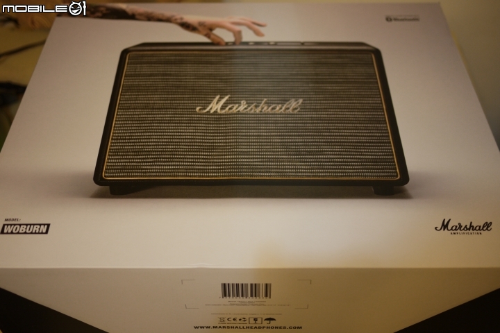 [開箱] 分享開箱照Marshall Woburn藍芽音箱