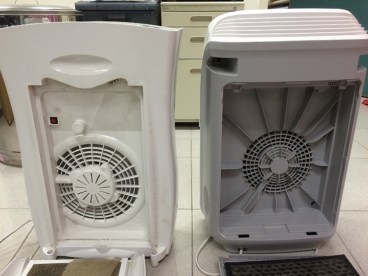 空氣濾淨機濾網長霉.....