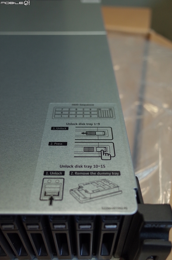 [全臺第一]怪獸級40G效能&自動分層NAS開箱 -QNAP TVS-EC1580MU-SAS-RP 多圖