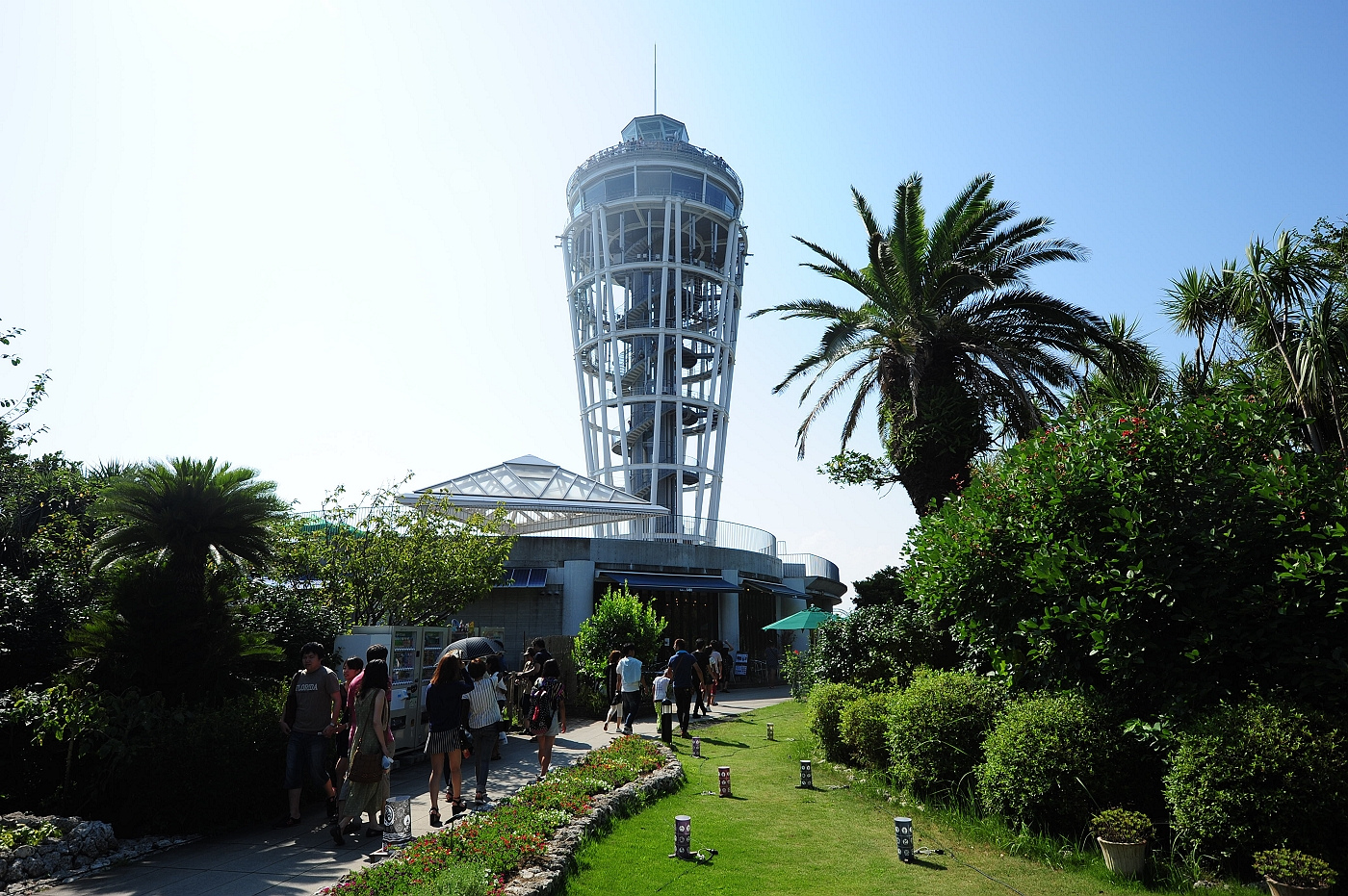 湘南。漂浮在海上的旅遊勝地。江之島