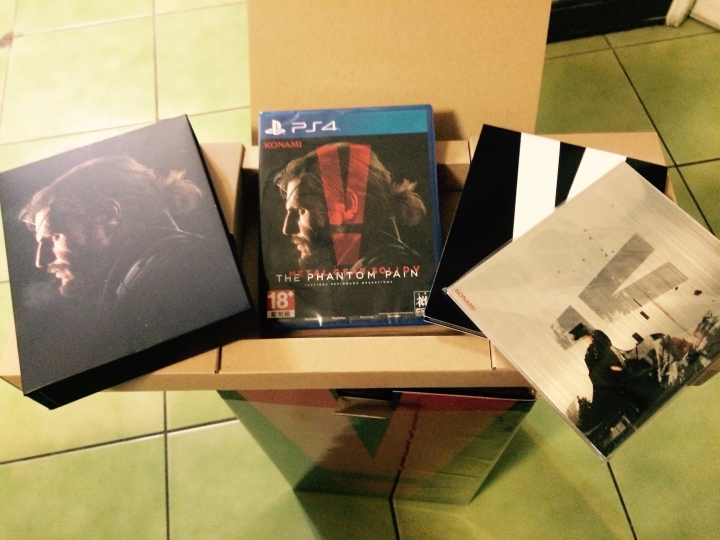 MGS 5 幻痛 1:1 完全無用 限量金屬生化義肢....