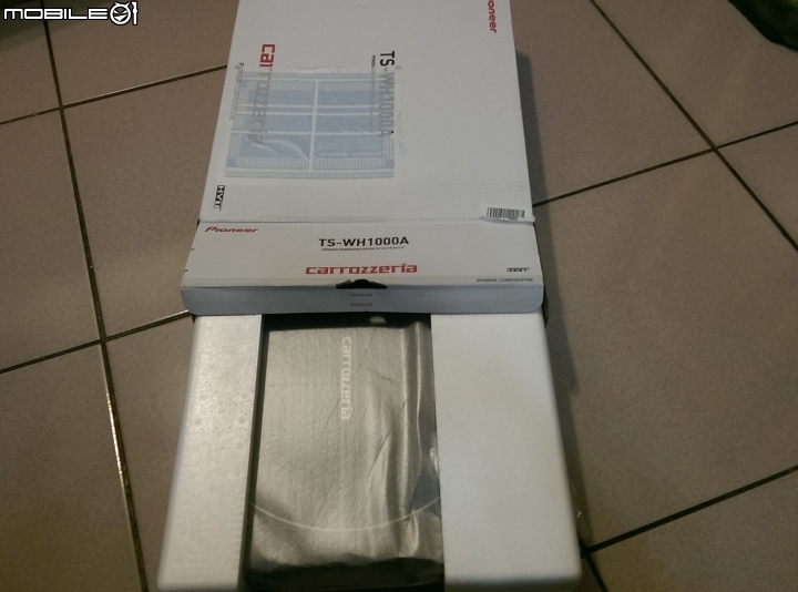 【開箱】Pioneer TS-WH1000A 薄型重低音