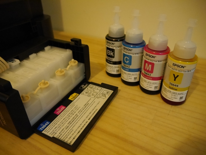 EPSON 連續供墨 L455 開箱之照片好好印