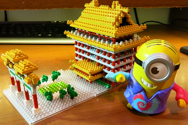 nanoblock 河田積木 圓山大飯店 台灣限定版 開箱