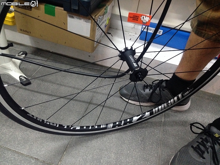 [又開別人的箱]2016 DTSwiss RR21輪組(黑）
