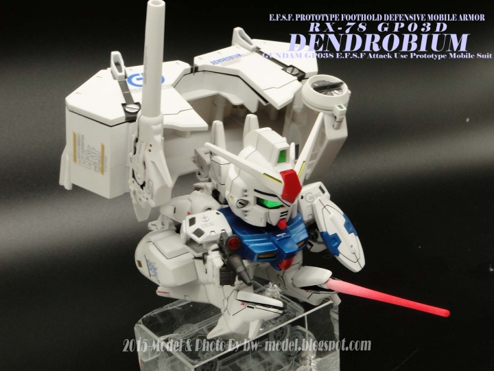 【作品分享】[SD] GP03D 鋼彈試作3號機