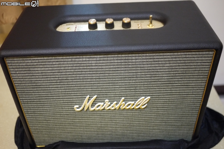 [開箱] 分享開箱照Marshall Woburn藍芽音箱