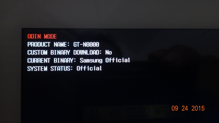 SAMSUNG 平板 Note 10.1 (GT-N8000) 突然無法進入桌面，然後一直重開機......
