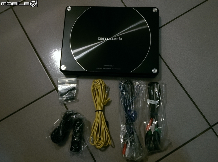 【開箱】Pioneer TS-WH1000A 薄型重低音