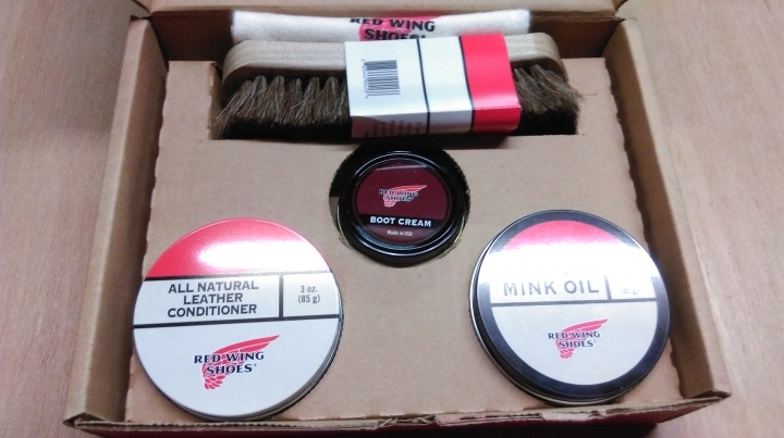 Red wing core care product gift pack 開箱