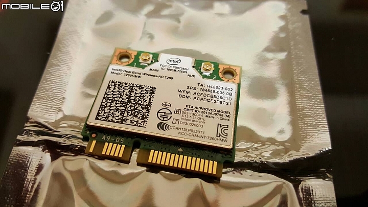 【分享】GE70 2OE 更換INTEL AC 7260 無線網卡