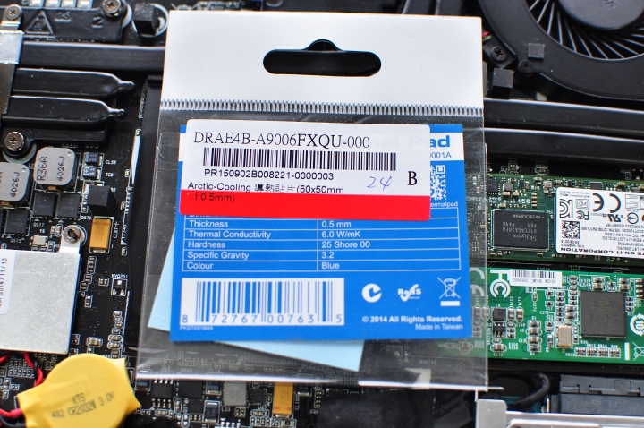 AORUS X5拆機介紹與PLEXTOR M6E測試