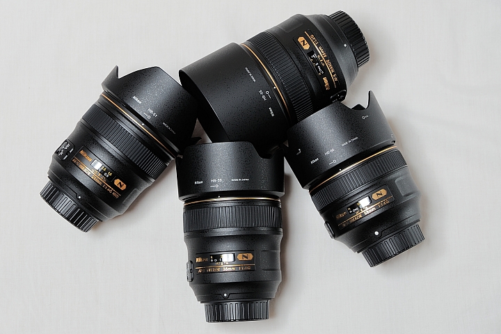 Nikon大四喜24 35 58 85 1.4G一起蓋樓吧！XD