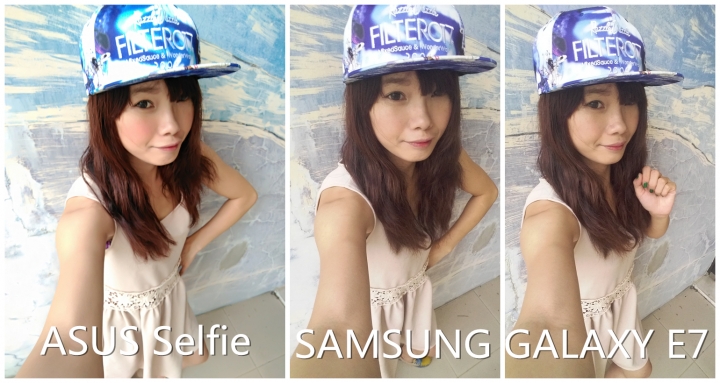 不專業 ASUS Selfie、iPhone 6 Plus、 GALAXY E7 PK自拍照