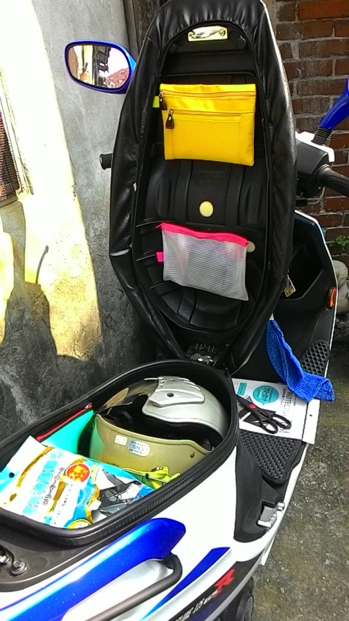 GSR125 車廂+漢堡在改造和腳踏空間圖