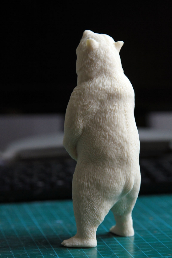 仿真動物模型-阿拉斯加棕熊