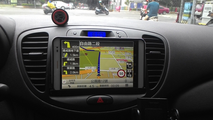 Mediapad X2 DIY導航車架分享