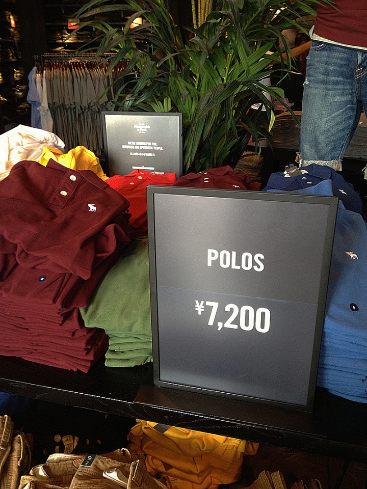 御殿場PREMIUM OUTLET．A&F日本OUTLET初登場
