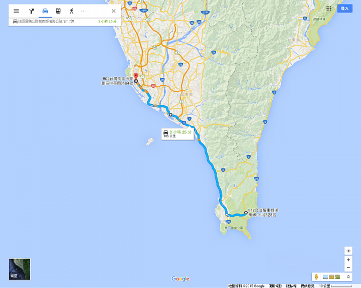 2014年春天 終於達成了我的環島夢