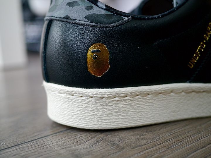 『簡單開箱』 Undefeated x Bape x Adidas superstar 80s