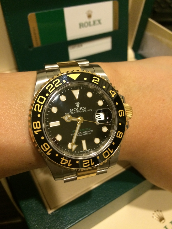開箱！Rolex GMT-master II 116713LN
