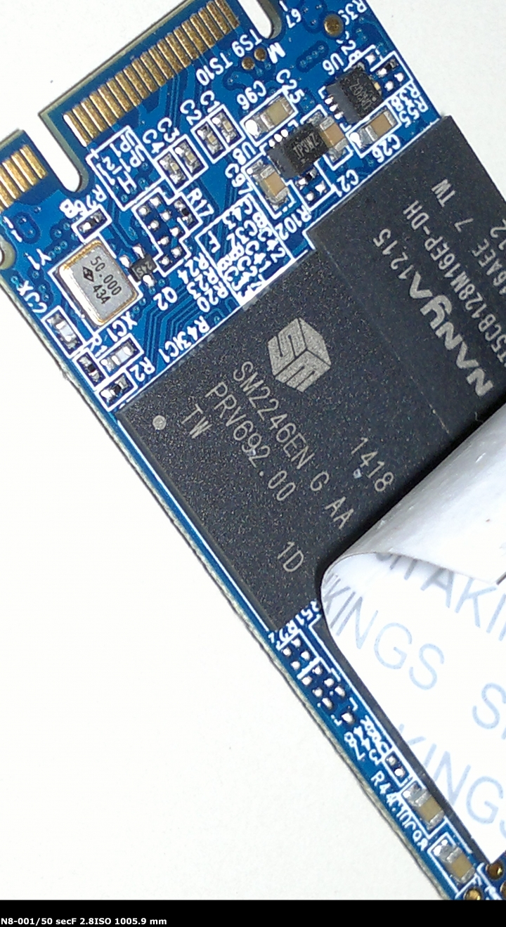 [開箱]新品牌新選擇 新拓SITAKINGS M.2 M240 SSD 120GB - Mobile01