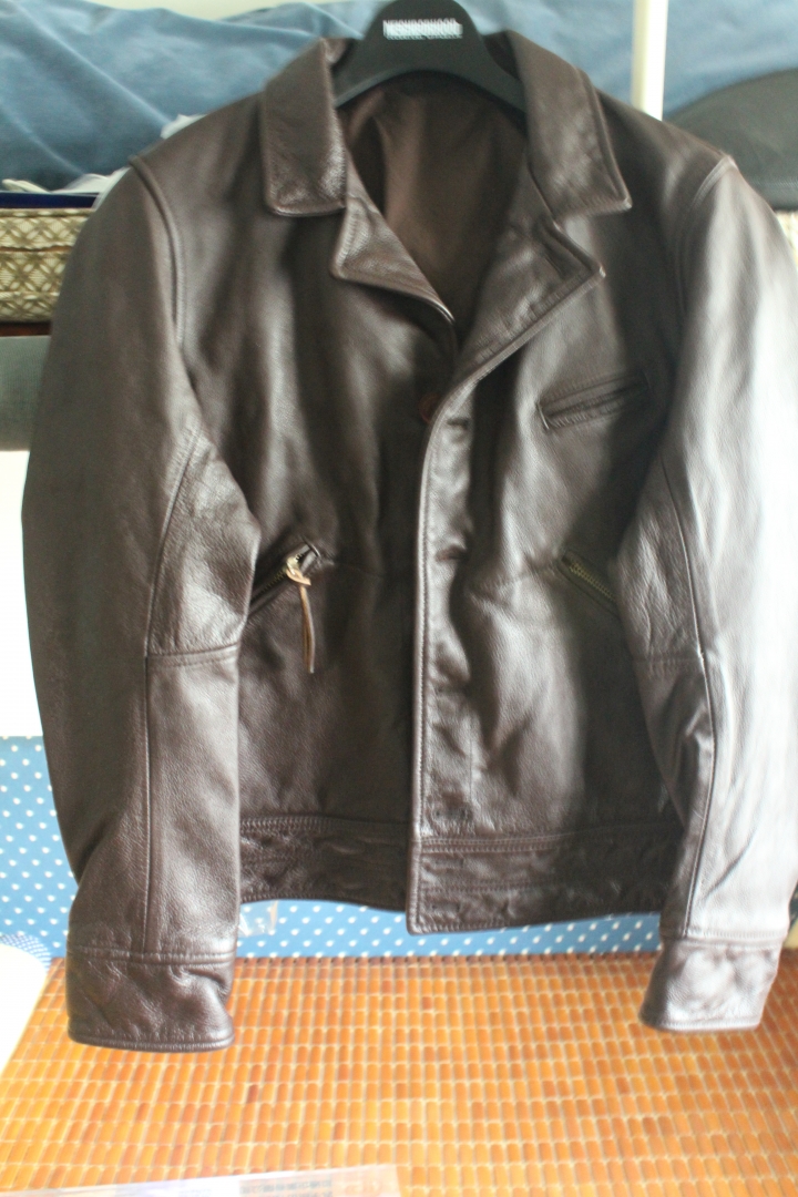 [香檳開箱] NEIGHBORHOOD 15SS RUMBLE / CL-JKT 牛皮夾克