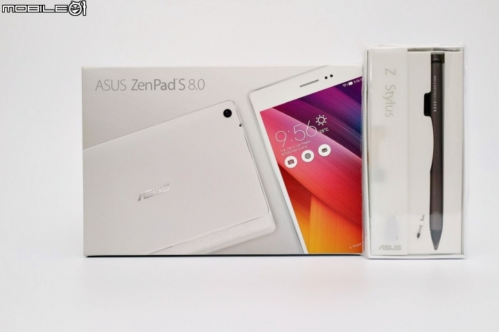 ASUS ZenPad S 8.0 Z580CA RAM多好辦事 輕盈旗艦美學 影音平板饗宴