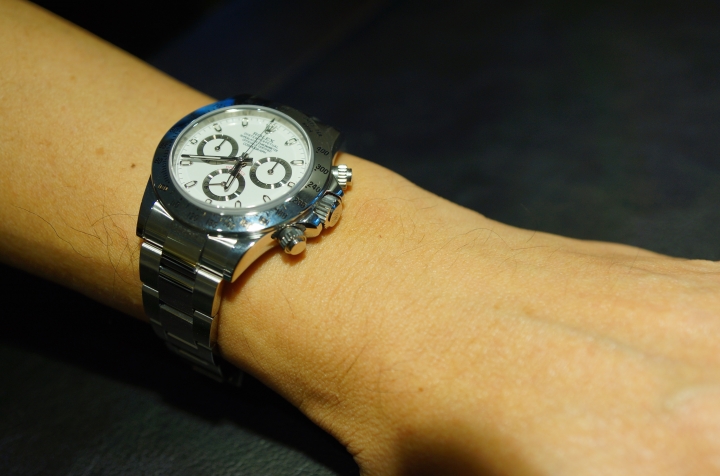 [開箱]夢幻逸品ROLEX 116520 DAYTONA 全鋼白面瑞士伯恩開箱文