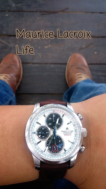 [開箱] Maurice Lacroix 艾美 Pontos 奔濤系列  PT6288-SS001-130  計時碼錶