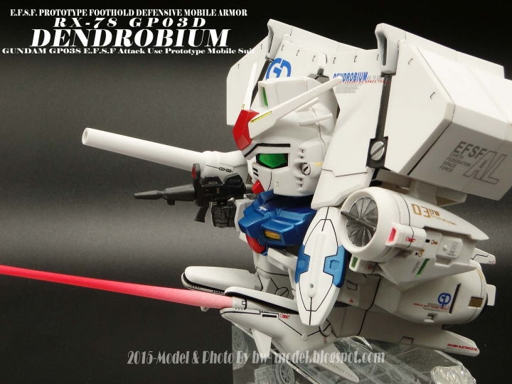 【作品分享】[SD] GP03D 鋼彈試作3號機
