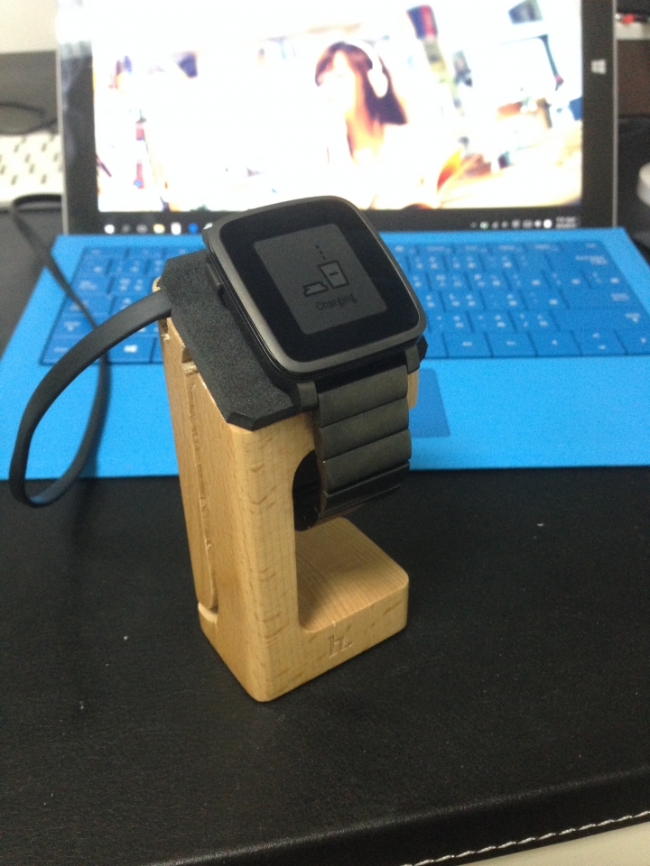 DIY Pebble Time Steel 充電座 / 智慧型手錶座
