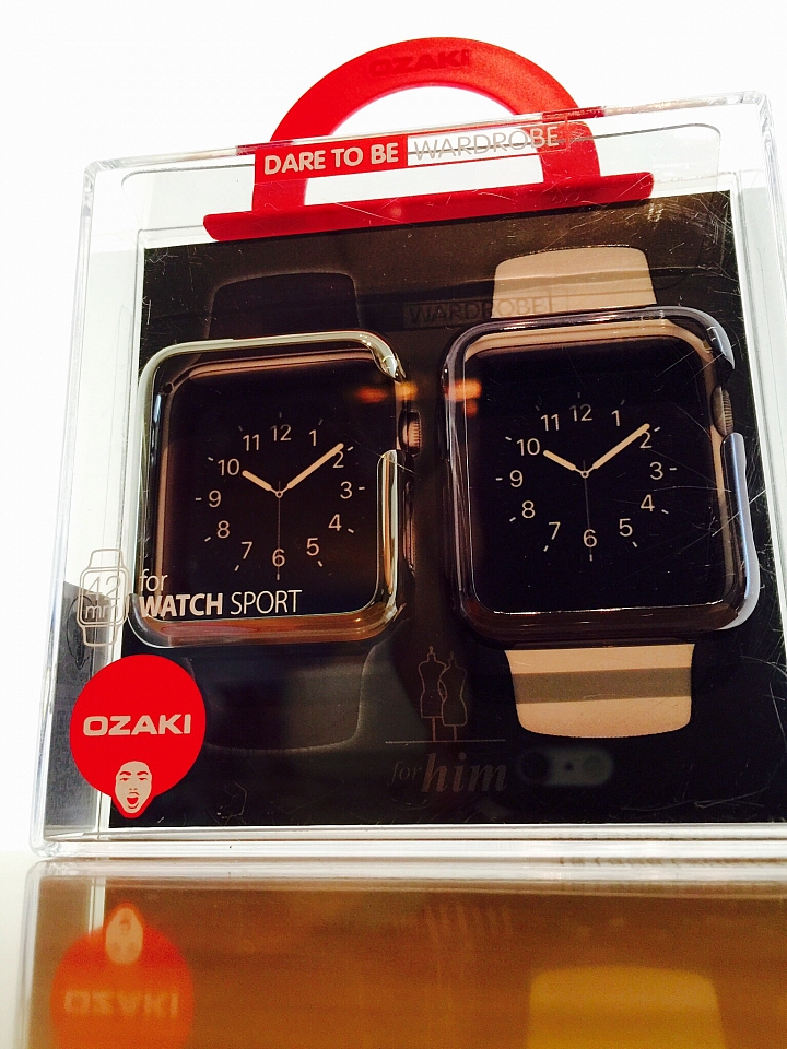 ［機場簡易開箱］Apple watch  OZAKI保護殼