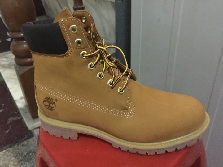 人生的第一雙Timberland