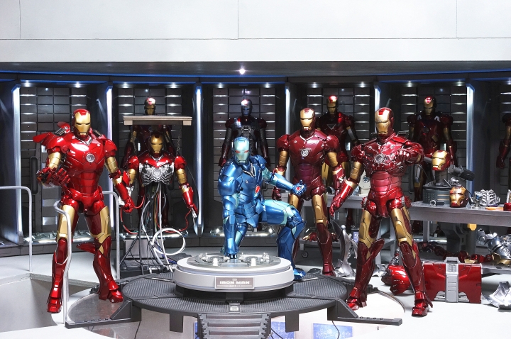 Hot Toys  mms312 藍色合金馬克3開箱!