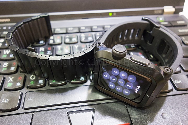 [開箱分享] LUNATIK Epik Apple Watch鋁合金保護殼＋錶帶