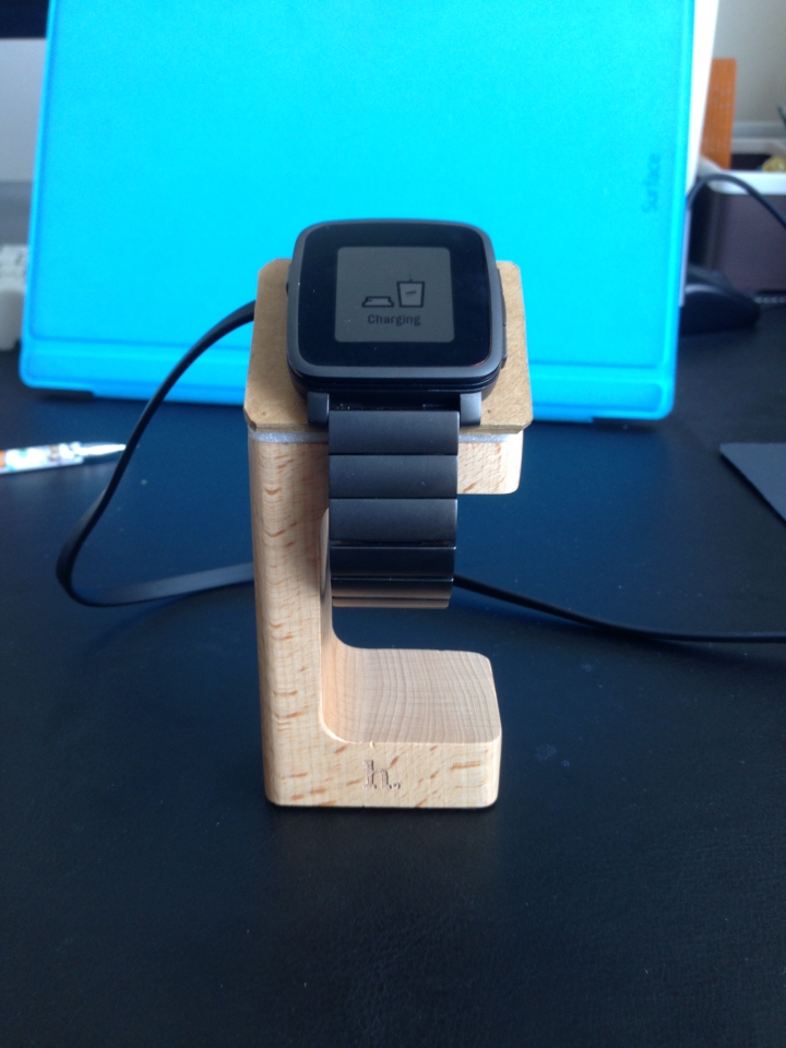 DIY Pebble Time Steel 充電座 / 智慧型手錶座
