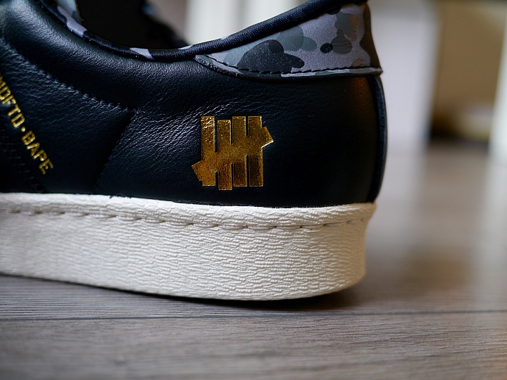 『簡單開箱』 Undefeated x Bape x Adidas superstar 80s