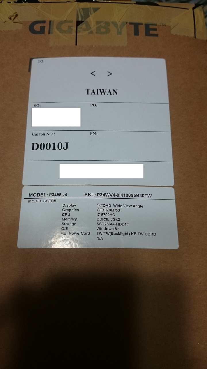 P34W v4簡易開箱