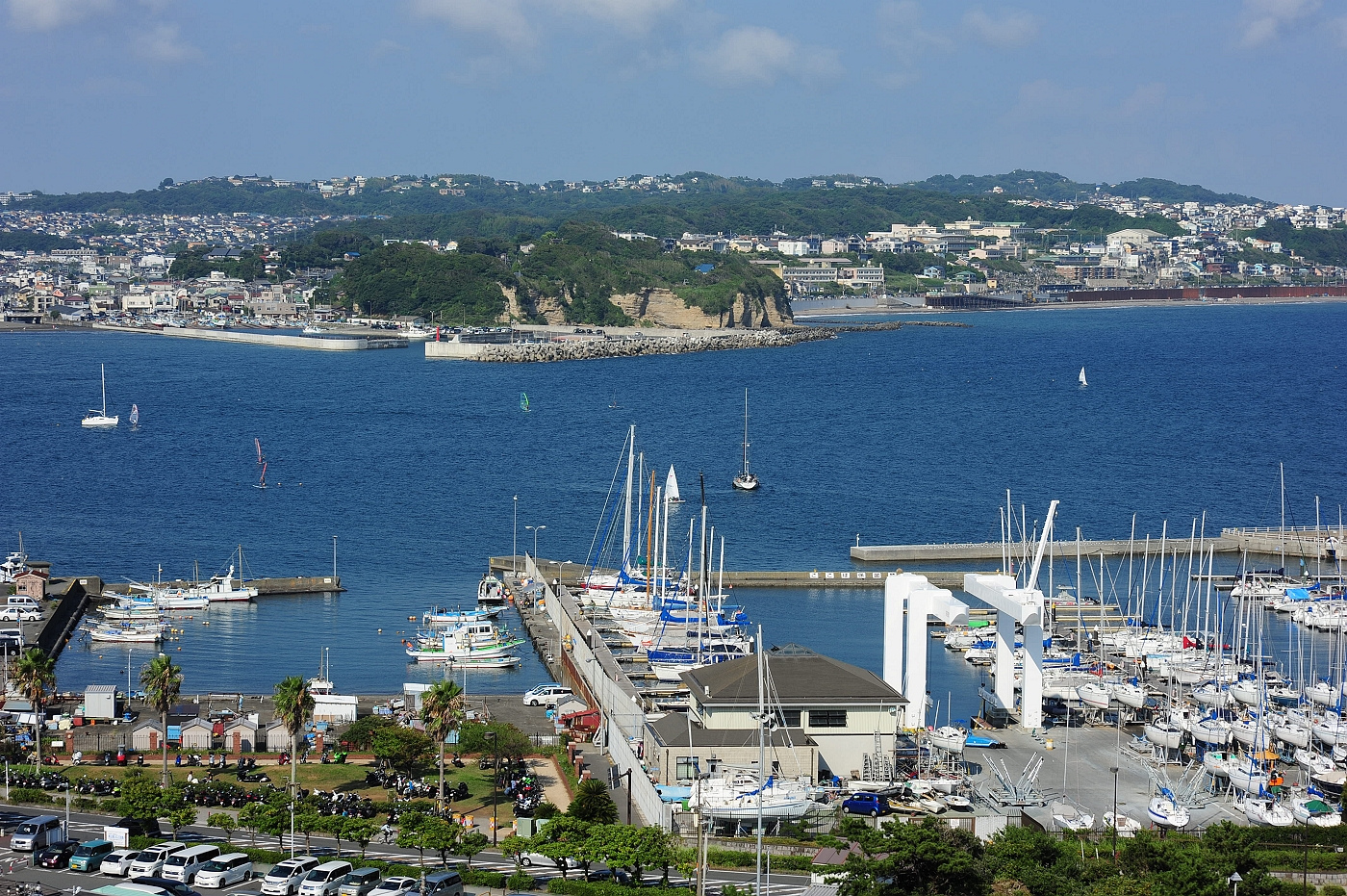 湘南。漂浮在海上的旅遊勝地。江之島
