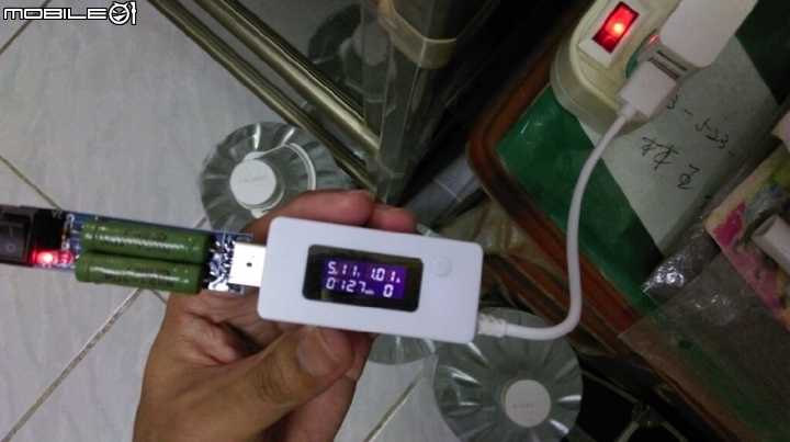 各種USB線材測試: (內含自製16 AWG x2C規格快充線測試)