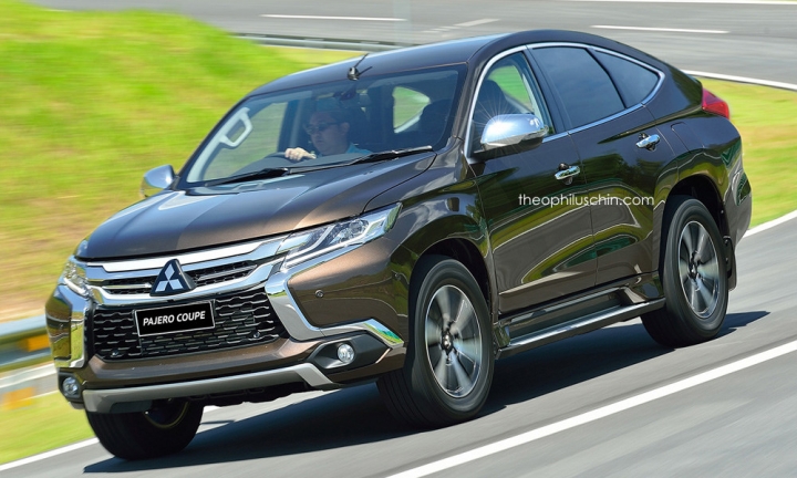 三菱版的X6(Mitsubishi Pajero Sport Coupe)